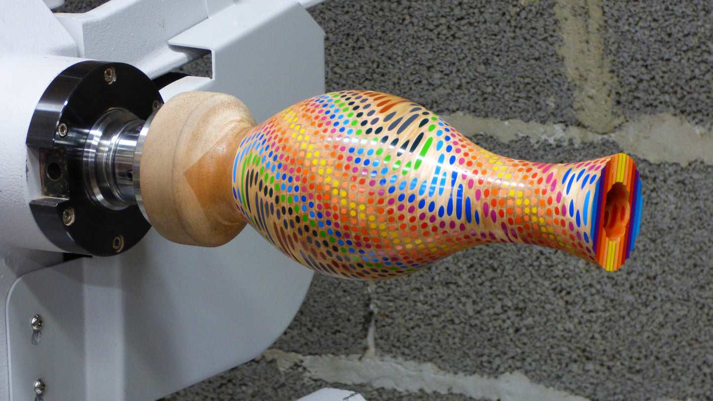 Vase Crayon de Couleur