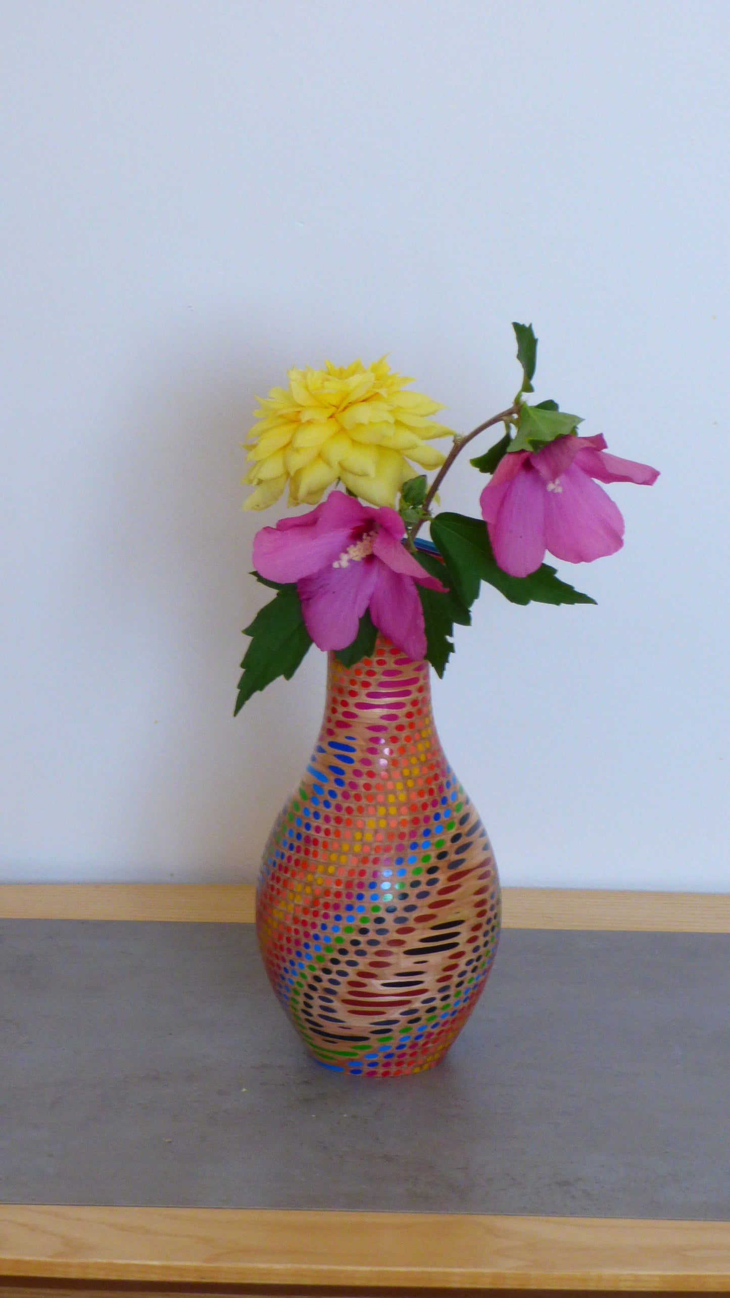Vase Crayon de Couleur