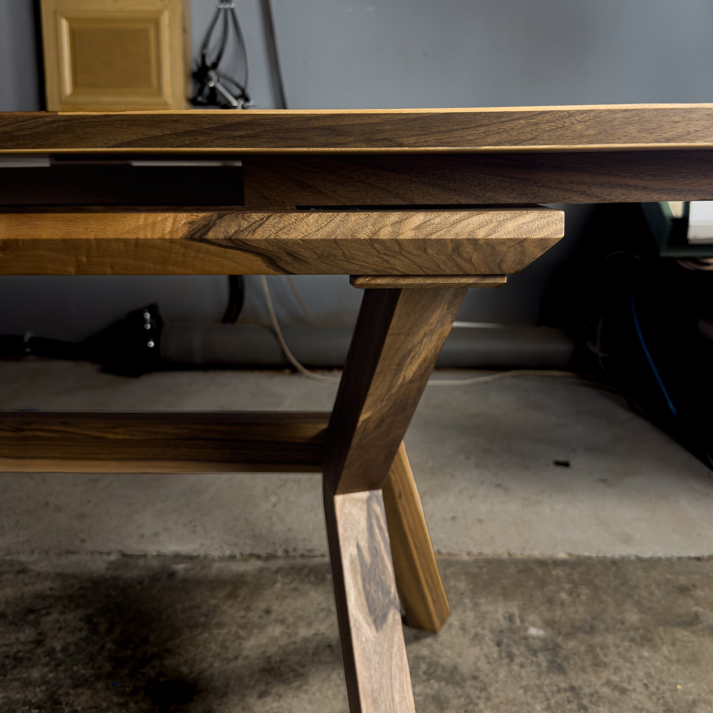 Extendable Walnut Dining Table