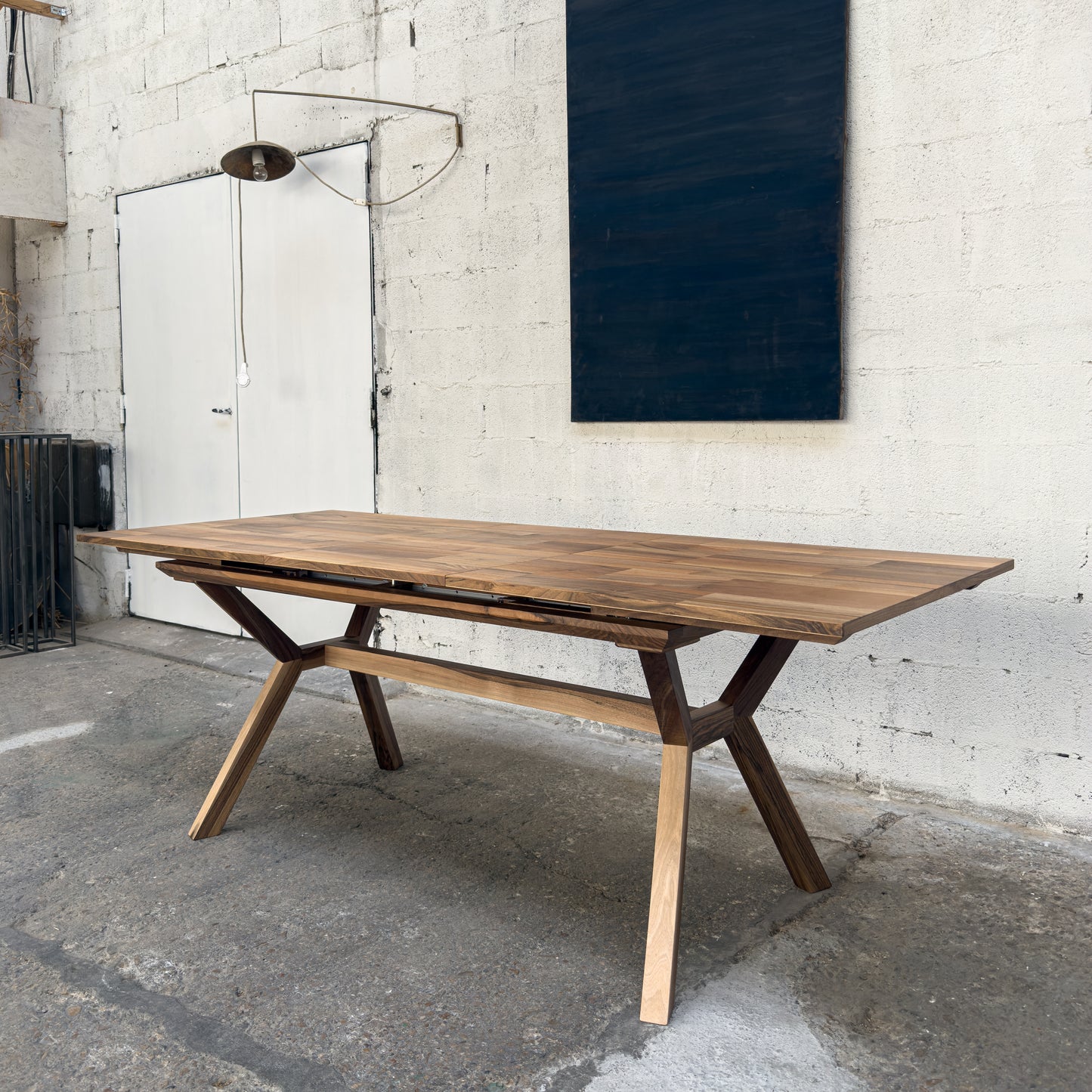 Extendable Walnut Dining Table