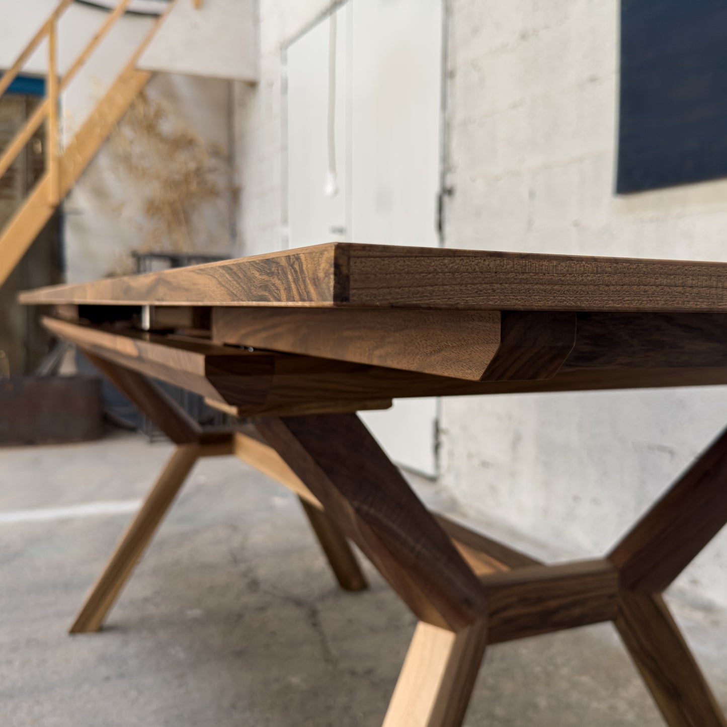 Extendable Walnut Dining Table