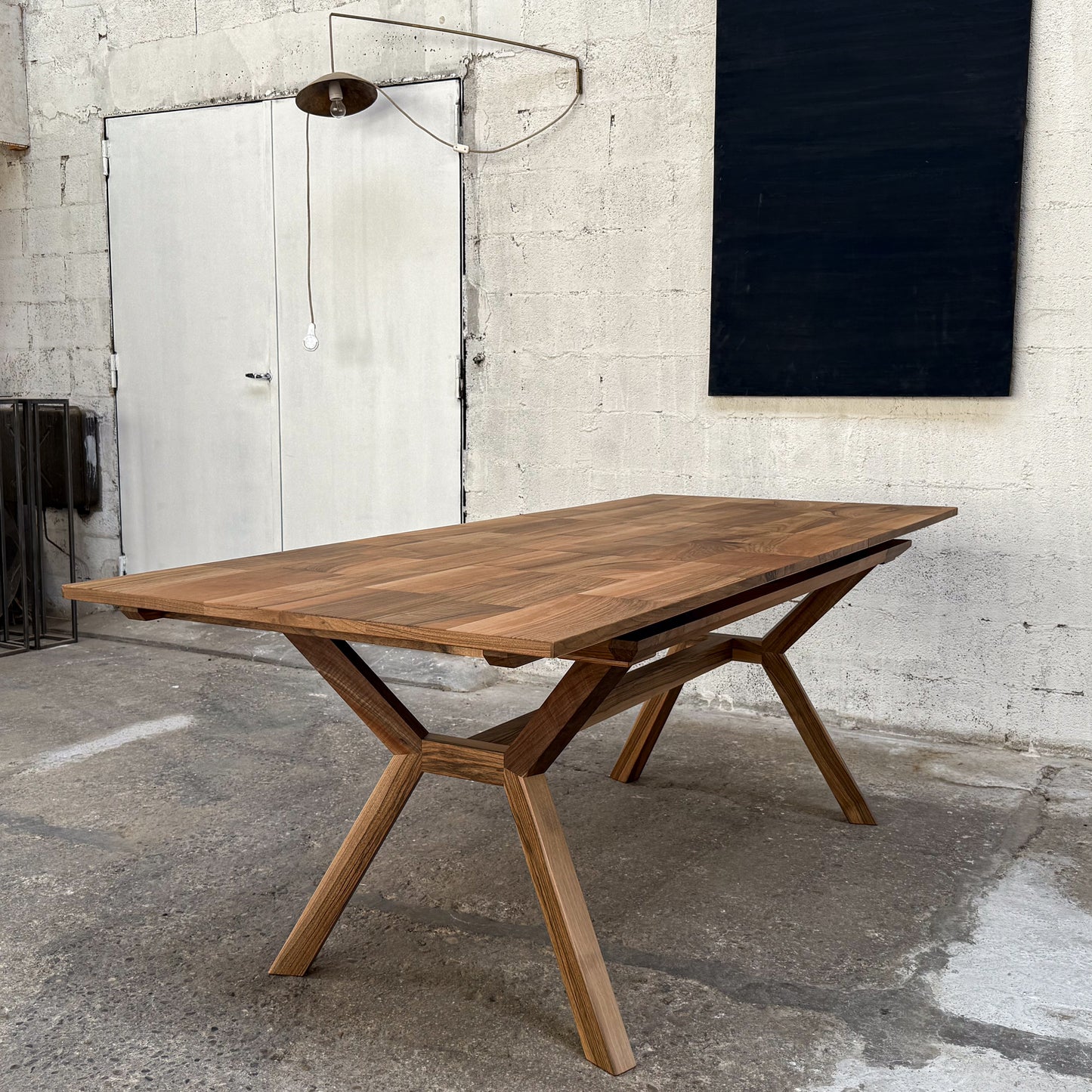 Extendable Walnut Dining Table