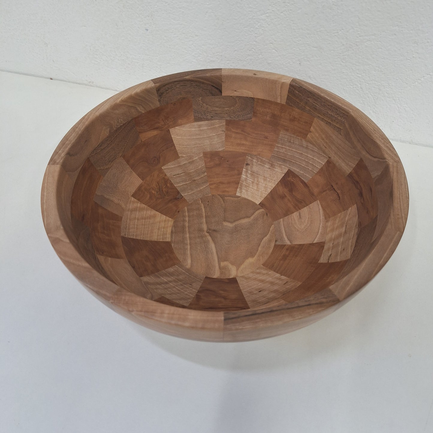 Pearwood and Walnut salad bowl