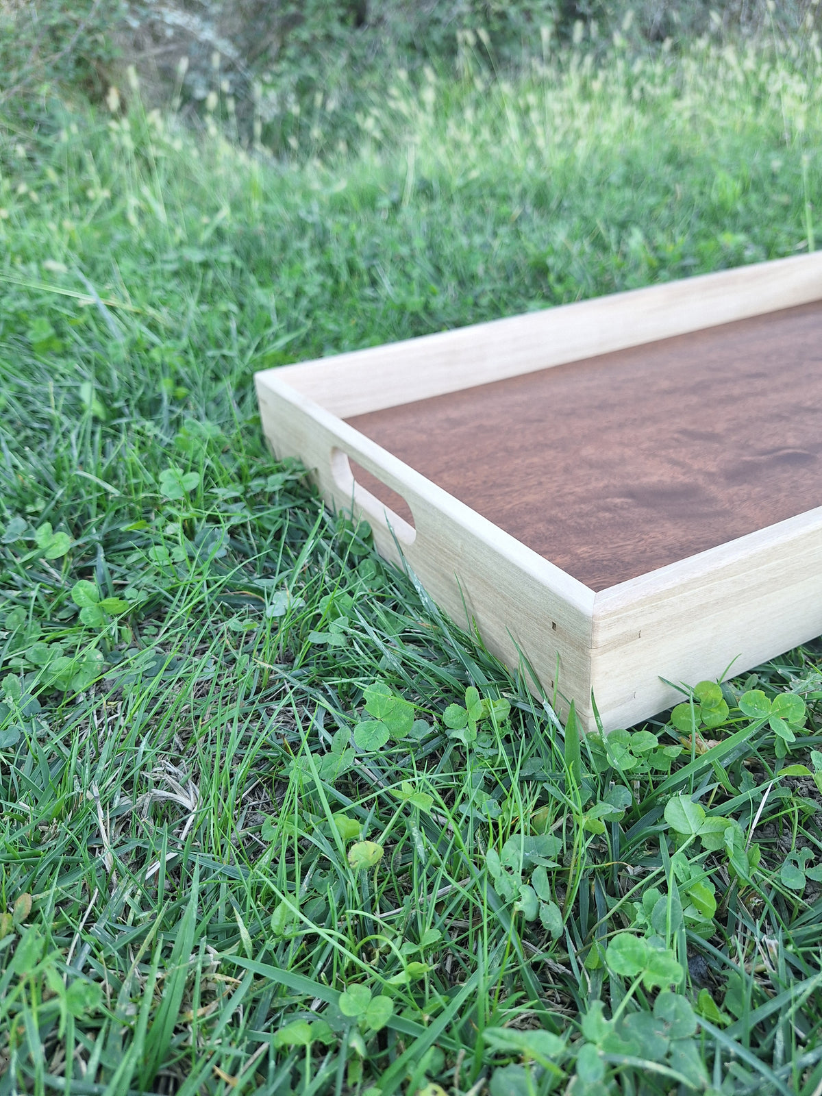 Plateau en Sipo & Noyer