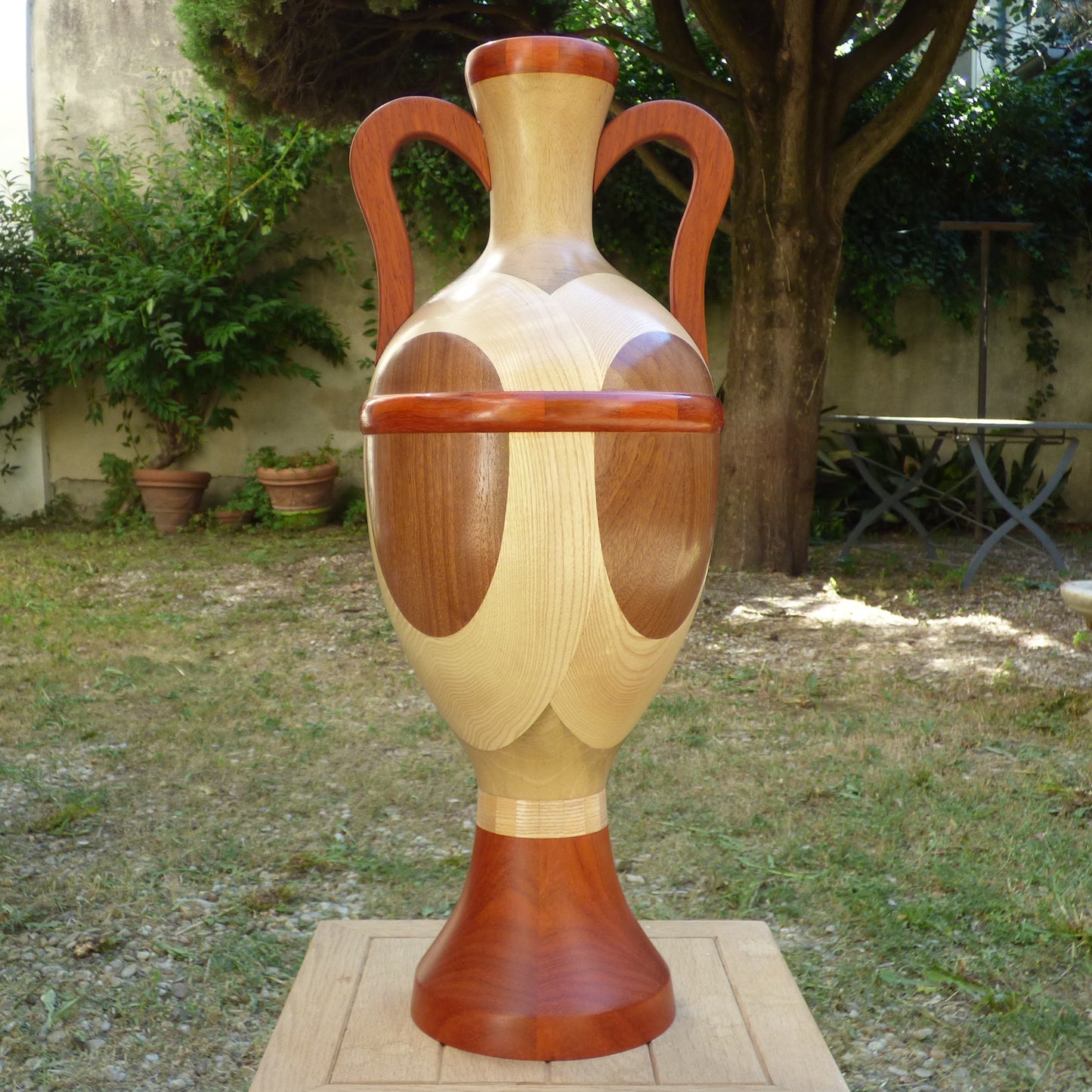 Wooden Amphora