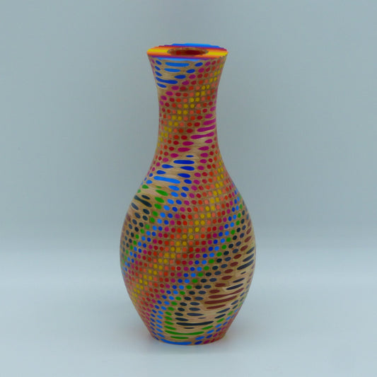 Coloured Pencil Vase