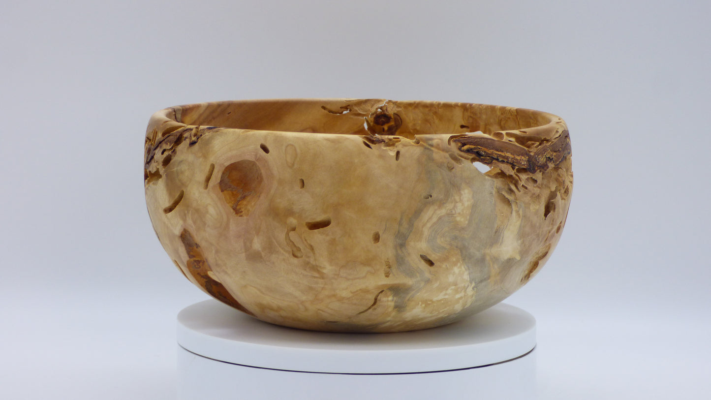 Birch burl bowl