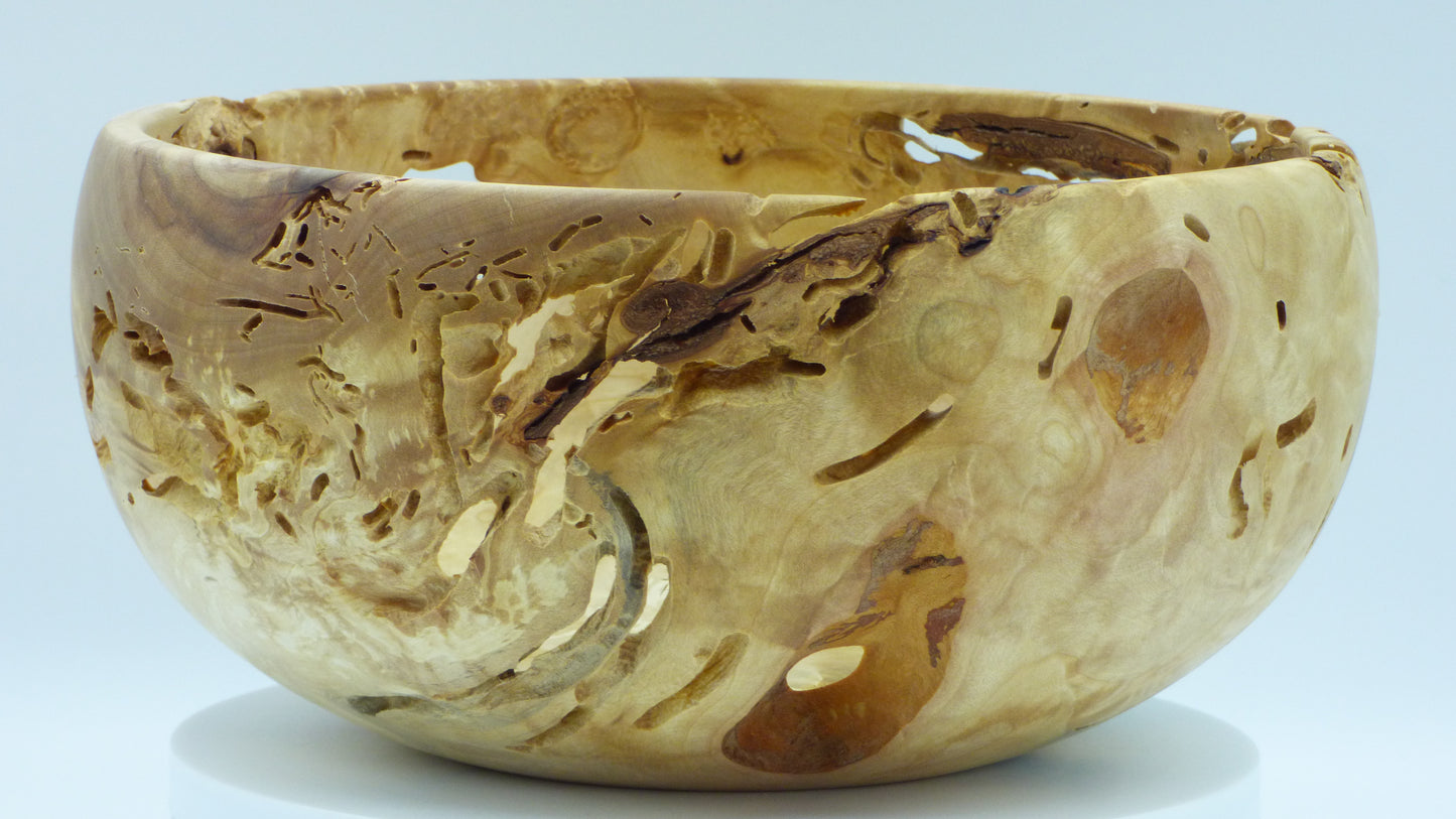 Birch burl bowl