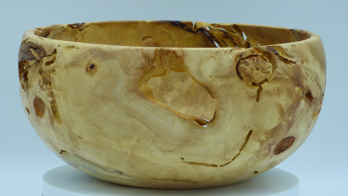 Birch burl bowl